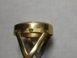 Корпус женских часов Au кольцо позолота, фото №7