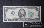 2-долларовая банкнота,хруст, фото №2
