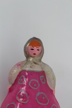 Кукла девочка в платочке, из Ансамбля Березка,  на прищепке, фото №7