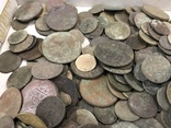 Копанные монеты разного периода,более 1 кг., фото №4