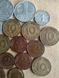 Німецькі монети 17 шт., фото №4