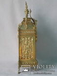 Большие бронзовые часы с грифонами XIX века, фото №5
