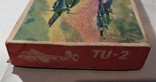 Коробка от сборной авиамодели TU-2 из ГДР и наклейки., фото №6