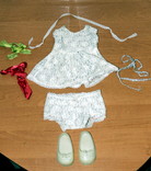Кукла  СССР  пластиковая " паричковая"  на резинках (54 см) в родной одежде., фото №10