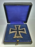 Железный крест 1класса 1914 клеймо КО, в футляре., фото №2