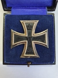 Железный крест 1класса 1914 клеймо КО, в футляре., фото №4