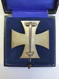 Железный крест 1класса 1914 клеймо КО, в футляре., фото №5
