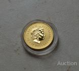 2002 Australia 15 долларов, 1/10 oz Gold Nugget, фото №2