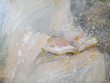 Картина «Ангел с книгой». Художник Ellen ORRO. холст/акрил. 40х40, 2017 г., фото №6