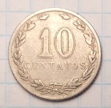 Аргентина 10 сентаво, 1937 год, фото №2