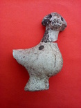 Древняя глиняная фигурка., фото №2