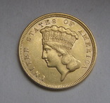 3 долара 1856 р., фото №3