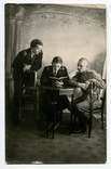 Прапорщик и два студента. Март 1916 г., фото №2