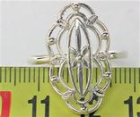 Кольцо перстень серебро СССР 925 проба 3,38 грамма 20 размер, фото №5