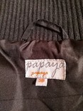 Легкая утепленная куртка с теплым трикотажным воротом PAPAYA полиэстер р-р 38, photo number 9