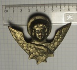  Ангел бронза с золотистым покрытием., фото №3