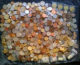Мега лот монеты мира 1700 шт (5.6кг) без России и СССР, фото №3
