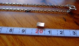Якорная цепочка серебро 925 пробы, клейма., фото №9