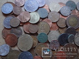 Большая Гора иностранных монет без наших., фото №5