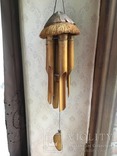 Талисман. "Музыка ветра"(поющие ветра) колокольчик из бамбука и кокоса., фото №2