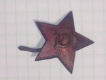 Кокарда звезда красного командира, фото №7