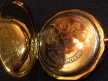 Часы карманные 1925 год старинные швейцарские золото проба, фото №5