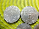 Памятные монеты Украины разных номиналов, фото №3