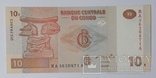 Конго 10 франков 2003 год unc, фото №2