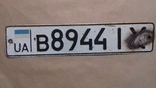 Номерной знак  Украина IХ, фото №2