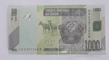 Конго 1000 франков 2013 год unc, фото №2