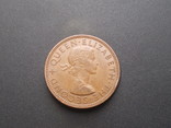 Новая Зеландия 1 пенни, 1963, фото №3