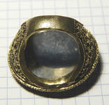 Кольцо с большой изумрудной вставкой, фото №5