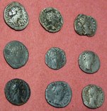 Монеты Рим 9 шт лот № 2, фото №4
