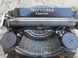 Печатная машинка Mercedes Superba в родном коробке, фото №7