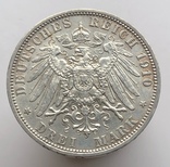 3 марки 1910 г. «А». Германия. Пруссия., фото №5