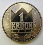 Нидерланды, г. Неймеген, 1 kroon 2005 proof, фото №3