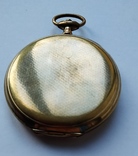 Корпус на карманные часы с остатками позолоты, фото №4