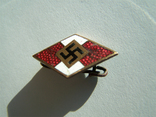 Знак Значок Гитлерюгенд ГЮ Рейх Германия, фото №3