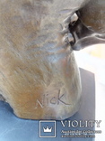 Голова лошади бронза мрамор Европа 4 кг, фото №9