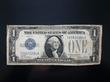 Срібний сертифікат США 1 долар 1928 р., фото №2