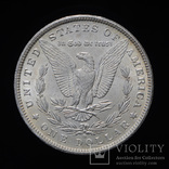 1 Доллар 1884 О Морган, США. Серебро, фото №3