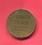 США 1 цент 1923 Пшеничный, фото №3