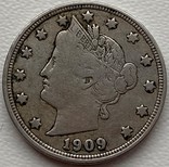 США 5 центов 1909 год, фото №3