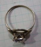 Кольцо позолота, фото №4
