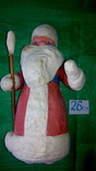Дед Мороз 26см папье-маше, фото №2