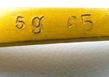 Старые латунные весы для морфия с надписью Morphin, фото №5