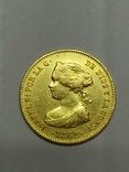40 реалов 1862 года Испания, золото 3.25 г., фото №3