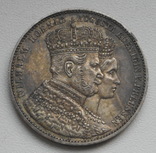 Коронационный Талер 1861 г., Пруссия, numer zdjęcia 3