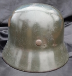 Немецкий стальной шлем НШ-36, фото №6