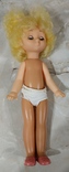 Кукла 45 см. блондинка в платье в горошек, фото №9